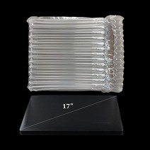 (50팩 + 무료 펌프) AIR PAKPRO 43.2cm(17인치) 공기 주입식 노트북 보호 가방 노트북 우편봉투 노트북 배송 박스 노트북 컴퓨터 배송 박스 노트북 박스와 호