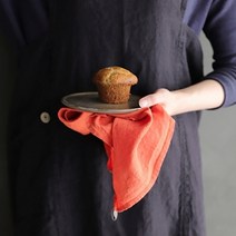 기타 바보사랑[무드앙코르]리노에리나 마농 리투아니아 린넨 키친크로스 오렌지, 다크그레이