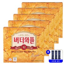 크라운 버터와플 316g 묶음행사+커피사은품 증정, 5개