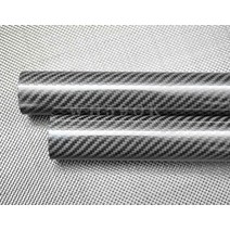 RC액슬 카본파이프 탄소 섬유 튜브 3k Carbon fiber tube 외경 18mm 내경 14mm 15mm 16mm 17mm RC 장난감.DIY 탄소 섬유 막대, 2pcs, 18x16x500mm 유광