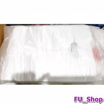ForU214 봉지 일회용 비닐 봉투 유백 200매20개 업소용 쓰레기비닐 비닐봉지, 1개