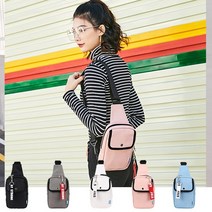 미니힙색 벨트백 웨이스트백 여행 학생 가방