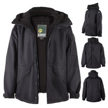 스타토리 솔리드블랙-야상 점퍼 빅사이즈 패딩 보드복 아웃도어