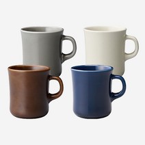 킨토 슬로우 커피 스타일 머그 400ml 4색상, 네이비