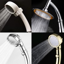 엔템 해바라기샤워기 샤워헤드 4종 해바라기샤워기헤드 샤워기헤드 절수샤워기헤드 수압상승샤워기헤드 센스있는집들이선물, 01.해바라기샤워기헤드