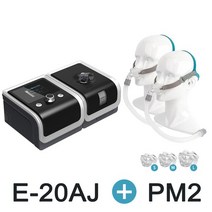 양압기 BMC E-20AJ APAP 자동 제품 수면 무호흡증 기계 Homeuse 호흡기 코 고는, 07 E-20AJ and 2pcs PM_02 매체