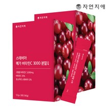 자연지애 스테비아 메가비타민C 3000 분말스틱 5.5g x30포 x 2개, 단품, 단품