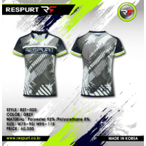 리스퍼트 RST020 경기용 티셔츠 여성배드민턴의류