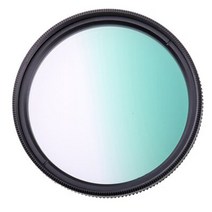 캐논 니콘 소니 카메라용 컬러풀 필터 그라데이션 풍경 49MM - 77MM, 녹색_72mm