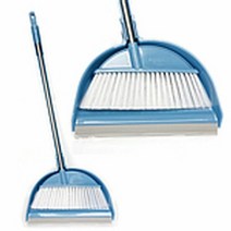 빗자루 쓰레기받기세트 쓰레받기 쓰레받이 브러쉬, 색상:[색상]본상품