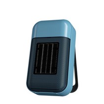 캠핑팬히터 전기 미니히터 벽히터 차박 미니온풍기 500w electric fan ptc, 푸른, 유럽 ​​연합