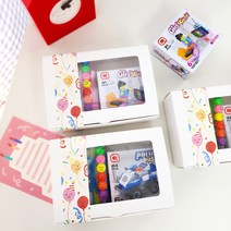 미니블럭 구디백 유치원 생일 답례품 행사 달콤가득, 여아, 띠지추가 +기본