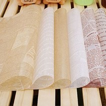 [P1M] 왁스페이퍼 250x350mm 250매 / 유산지 기름종이 노루지 빵종이 기름받이 포장종이 치킨종이 음식받침 음식종이 종이 ( P1M / 73254EA ), 초코뉴스