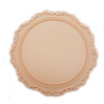 테이블매트 오마주실리콘매트 자개테이블매트 명품식탁매트 실리콘식탁매트 우드테이블매트 종이테이블매트 종이식탁매트 라탄식탁매트 라탄테이블매트 우드식탁매트 가죽식탁매트 라탄매트, 프리사이즈, 핑크 23cm 작아요.