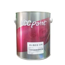 KCC 센스멜 은분페인트 1L 은색 실버, 1개