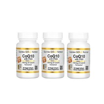 2+1캘리포니아골드뉴트리션 코엔자임Q10 PQQ100mg 식물성소프트젤 60정 코큐텐 효능