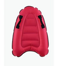 야외 풍선 서핑 보드 휴대용 거짓말 보드 성인 어린이는 안전한 서핑 수상 스키 보드 수영을 배웁니다, 빨간색