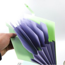 A4서류세로형파일함 음악악보보관폴더 문서계약서영수증6칸분류보관철