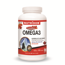 캐나다 뉴트리돔 물개 오일 오메가3 1000mg 300정 | DPA DHA EPA | 캐나다 직구 영양제 - 카포리아, 1개
