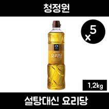 청정원 설탕대신 요리당, 1.2kg, 5개