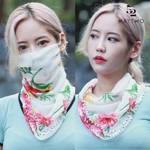 메이투 나들이 UV 자외선차단 스카프 마스크, S-MASK-11