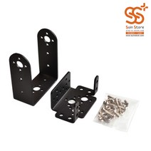 MG995 MG996 MG996R 호환 다목적용 서보모터 지지대, 단품