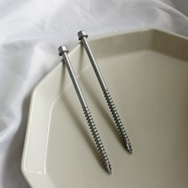 100-180mm 목재용 육각스크류 육각머리 외날피스 델타도금, #14X100 (100발/1pack)