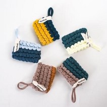 아트박스/미스티코티타 [DIY] 미코카드월렛 - 패브릭얀 이지카드지갑 코바늘 뜨개질 패키지, 딥베이지