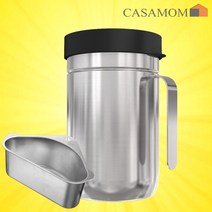 TV홈쇼핑 까사맘 진공 음식물 쓰레기통 밀폐 스텐 음쓰통