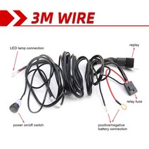 CO LIGHT 슈퍼 밝은 LED 라이트 바 6D 8-50 인치 오프로드 콤보 Led 트럭 4x4 SUV ATV Niva 12V 자동 운전, 09 3M of Wire