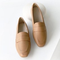 여성용 프렌 가죽 페니 드라이빙 로퍼 1.1cm