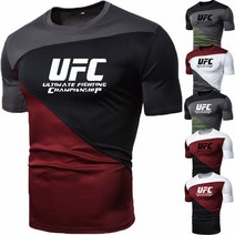 UFC스포츠웨어 반팔 티셔츠 복싱 트레이닝 반팔