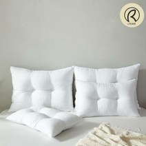 리치앤홈 폭신폭신 빨아쓰는 경추베개솜 40x60, 화이트