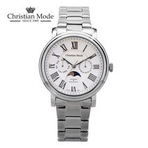 크리스챤모드 커플 문페이즈시계 CM401WSS_M(남성용)