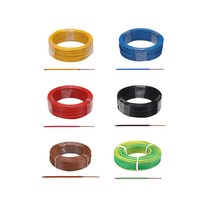 샤일로조명 당일발송 HFIX 1.5SQ 100M 난연소재 전선 전기선 소방자제 단선 스위치 콘센트, 흰색, 1개