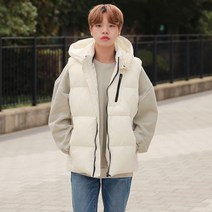 인생 필수템 후드 패딩 조끼