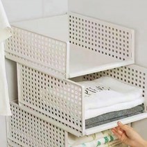 옷정리 트레이 옷 정리 함 슬라이딩수납함 옷장수납함 서랍정리함 옷장정리 수납정리함 옷장수납방법, 대형