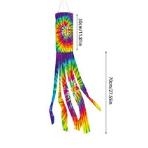 야외 립스톱 바람 양말 가방 88cm 레인보우 윈드삭 LGBT 윈드 플래그 베인 튜브, 09
