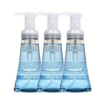 엘지생활건강 메소드 거품 핸드워시 300ml 3개 씨미네랄 향 비누 METHOD Foaming Handwash - Sea Minerals, 단품