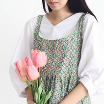 면20수 - 오스카비비드(튤립패턴) / NSCR 플라워 꽃무늬원단
