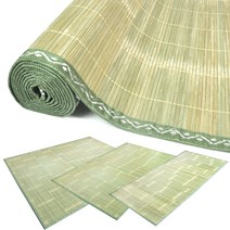 수지씨앤엘 시원한 청대자리 싱글 더블 빅 대나무돗자리 거실 여름, 청대자리 빅