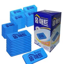 홈매트 전자모기향 훈증기 패드리필 60매 모기매트, 단일 수량