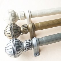 드림아트 (거실커튼 최적) 35mm 엔틱옹이봉 (110~450cm 18종), 엔틱골드