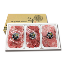 1++등급 한우선물 등심500g+국거리400g+불고기400g 우드락, 1개