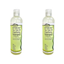 Nothing But 나씽벗 티트리 오일 클래리파잉 샴푸 12Floz(355ml) 2팩