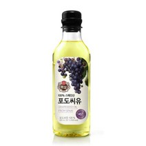 CJ제일제당 백설 포도씨유 500ml, 상세페이지 참조