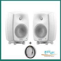 제네렉 8030C 1조 고급 벨덴 케이블증정 제네릭 모니터스피커, 8030C 화이트