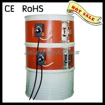 오일 드럼 200L 250X1740MM 220V 2000W 용 실리콘 밴드 히터 디지털 온도 조절기 포함