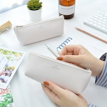 피카부 미니 보트 펜슬 파우치, 아이보리