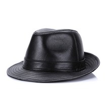 양가죽 빅사이즈 남자 중절모 중년 바리스타 중년 신사 재츠